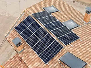 Instalación de autoconsumo 4,5 kwp