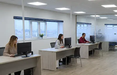 Sede de la empresa fotovoltaica en Zamora
