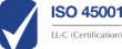 Sello ISO 45001. LL-C (Certification)